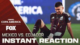 Mexico vs. Ecuador Reaction El Tri is eliminated in Group Stage  Copa América 2024