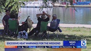 Los Angeles County residents brace for excessive heat triple digit temps