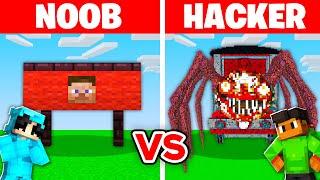 NOOB vs HACKER I Cheated In a Choo-Choo Charles Build Challenge