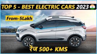 Top 5 Best Electric Cars In India 2023  5 Most Affordable Electric Cars In India 2023 EV Hindi