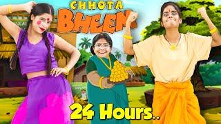 Living like Chhota Bheem & Chutki in Real Life For 24 Hours.. *funniest challenge*