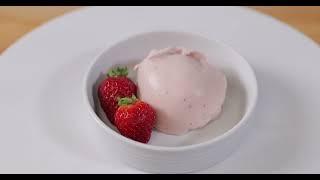 MXE2000  Lets Make Strawberry Ice Cream using the Waring Ellipse Blender