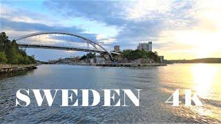 STOCKHOLM WALK 4K Nacka - Svindersviksbron -  Mjölnarvägen