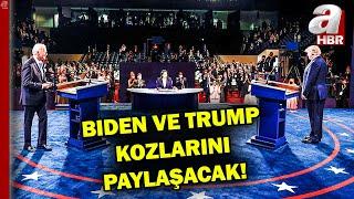 ABD seçimleri öncesi Biden ile Trump canlı yayında kozlarını paylaşacak Tarih belli oldu  A Haber