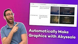 Automatically Create Graphics with Abyssale and Airtable