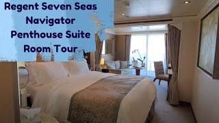 Regent Seven Seas Navigator Penthouse Suite Room Tour Rm 1009