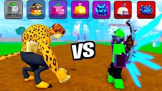 I 1v1d EVERY Fruit in Blox Fruits..