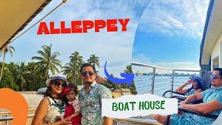 Alleppey boat house Alleppey beach Kerala Happy New year 2024