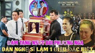 Đám tang NSƯT Phương Nga Chồng cũ và dàn nghệ sĩ đến viếng khoảnh khắc tiễn biệt đầy xúc động