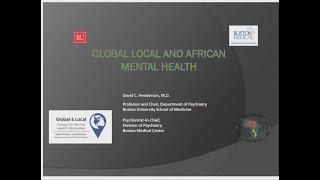 Global Local and African Mental Health