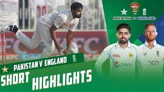 Short Highlights  Pakistan vs England  1st Test Day 1  PCB  MY1T