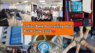 Indian Bank PO training 2021-22  Staff training centre NOIDA️