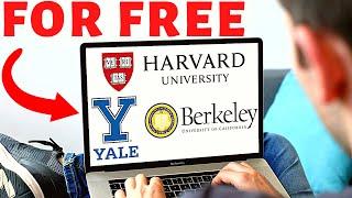 FREE Online Courses from Top University Harvard and others