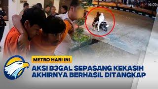 Aksi B3gal Viral Pelaku Melawan Saat Diringkus Polisi - Metro Hari Ini