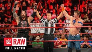 FULL MATCH John Cena & Roman Reigns vs. The Miz & Samoa Joe Raw August 21 2017