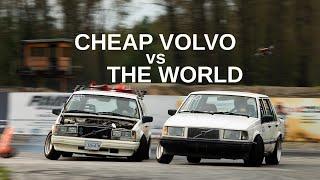 Can a cheap RWD Volvo Wagon be a COMPETITIVE Grassroots Drift Car?