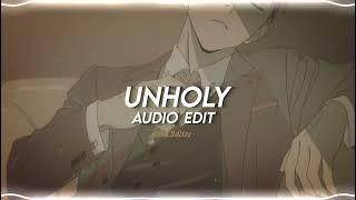 Sam Smith - Unholy edit audio