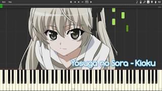 Yosuga no Sora - Kioku Piano Tutorial Synthesia