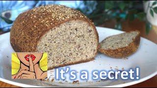  *Secret Ingredient* Keto - Low Carb - Diabetic Bread - 3.5g Net Carbs - Tastes Like Normal Bread 