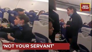 IndiGo Flight Fight Air Hostess War Of Words With Passenger Goes Viral  IndiGo Flight Incident
