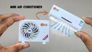 Mini LG Air Conditioner Unboxing & Test Video  Best Gadgets Mini AC