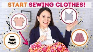 HOW TO Start Sewing your own clothes with these 7 easy garments