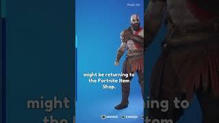 Fortnite Kratos Item Shop Update