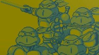 Teenage Mutant Ninja Turtles Fall of the Foot Clan Game Boy Playthrough