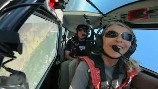 A Top Gun flight from Patty Wagstaff - Maverick learns some aerobatics