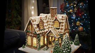 Christmas gingerbread house圣诞姜饼屋