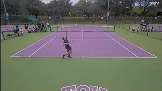 Jake Fearnley  TCU   Vs  Pedro Rodenas  Duke  2nd Set - NCAA  Championships Super Regionals 2024