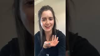 Laura Marano  Livestream Instagram  27 March 2020