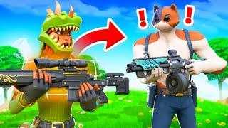 The NPC LOOT *ONLY* Challenge in Fortnite