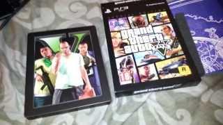 Grand Theft Auto V Special Edition Unboxing - PS3