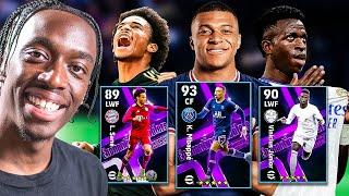 OPENING OUR ENCHANTING DRIBBLERS PACK 93 MBAPPE 90 VINICIUS JR &  89 SANE eFootball 2022