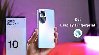 How to Set Display Fingerprint Lock in OPPO Reno 10  OPPO Reno 10 5G me Fingerprint Kaise Lagaye