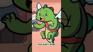 Lizard Cupid Saves Valentines Day