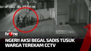 Video Aksi Begal Viral di Medsos Pelaku Tusuk Korban dan Gasak Ponsel  Kabar Hari Ini tvOne