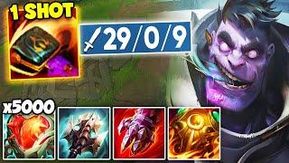 DR. MUNDO BUT I CAN LITERALLY 1V5 THE ENEMY TEAM 10000+ HP 700+ AD