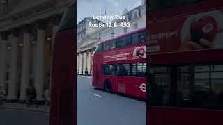 London Bus route 12 & 453 at Haymarket Central theatre district London #londonbus #london #uk