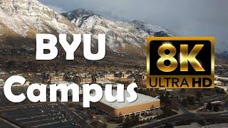 Brigham Young University  BYU  8K Campus Drone Tour