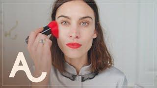 Alexa Chung Does Her Makeup In A Rush  ALEXACHUNG