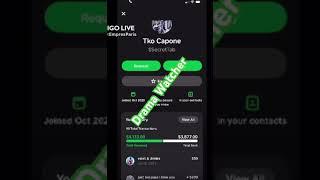 #Korea #Bigo show Cashapp between her and #TKOCapone but look closely messages from #Armaniii leaked