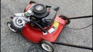 DIY Turbocharged Lawnmower Project