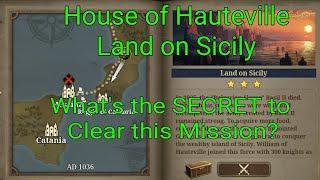 European War 7 House of Hauteville Land on Sicily