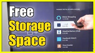 How to Fix Low Storage Space on Amazon Firestick Fast Method