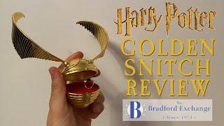 GOLDEN SNITCH REVIEW - THE BRADFORD EXCHANGE - HARRY POTTER