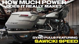 2023 Harley Davidson CVO Road Glide DYNO TEST  Sawicki Speed Exhaust