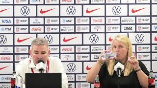 USWNT Head Coach Emma Hayes spoke to the media after the 1 - 0 Win over Mexico #USA #ussoccer