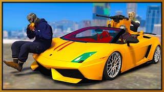 GTA 5 Roleplay - CUSTOM LAMBORGHINI TURRET CAR DESTROYING COPS  RedlineRP